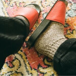 Men’s Strange Paradise Cherry/ Oxford’s Blood Slide Size 46